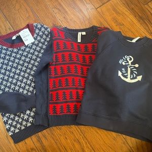 Janie and jack 3 sweater bundle - boy